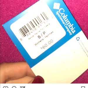 size small Columbia jacket